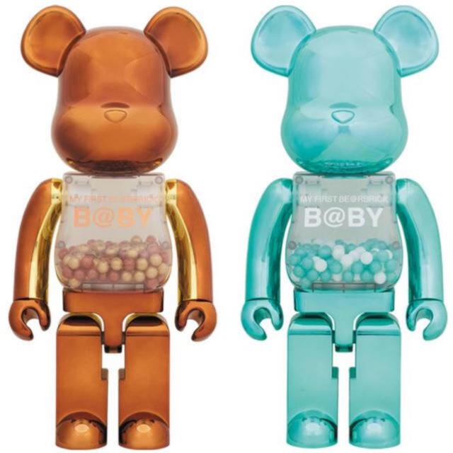 ベアブリックMY FIRST B@BY CLEARBLACKCHROMEVer. ベアブリック MY