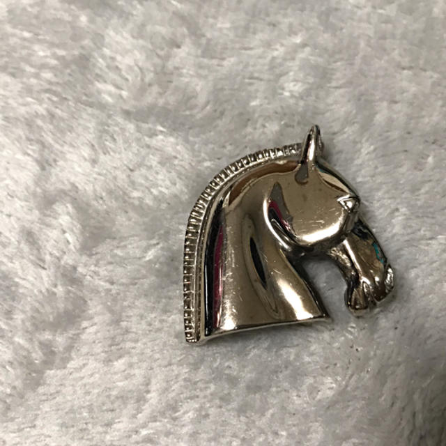 エルメス HERMES SV925 ブローチ 馬デザイン ホース シルバー