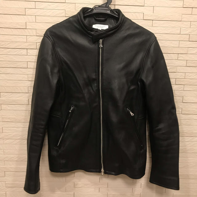 シングルライダース合皮アローズ 値下げ・美品】UNITEDARROWS シングル