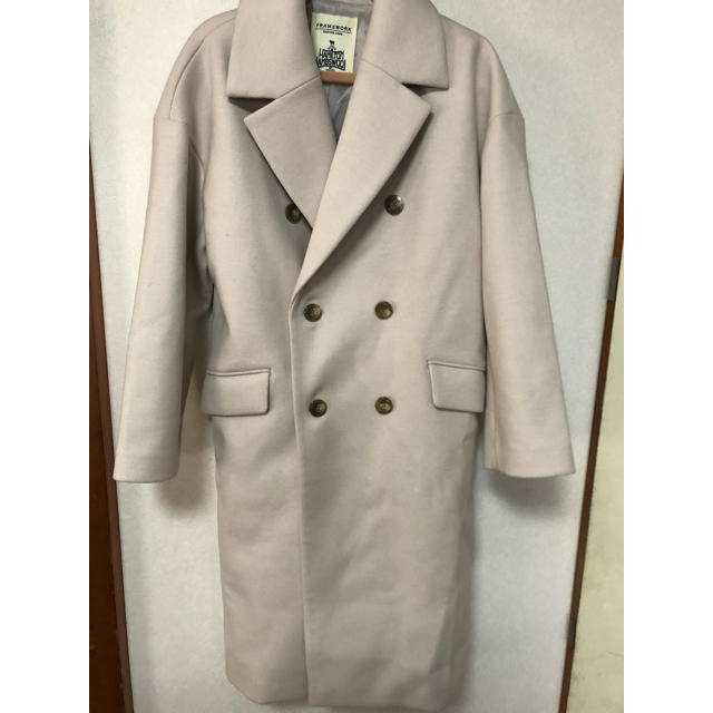 FRAMeWORK - FRAMe WORK ハミルトン ウールダブルコートの通販 by