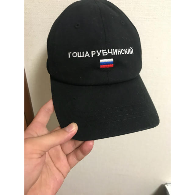 gosha rubchinskiy キャップの通販 by あつむ's shop｜ラクマ