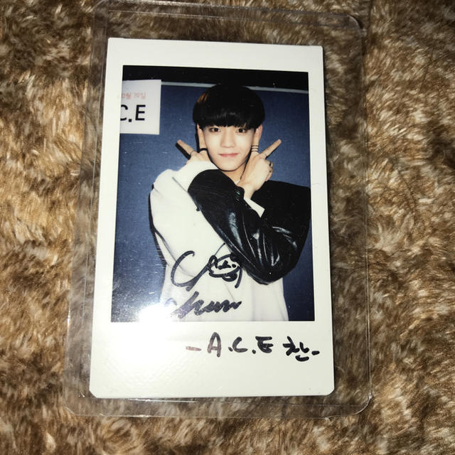 A.C.E 直筆サイン入り ポラロイド w-inds.:直筆サイン入り「生
