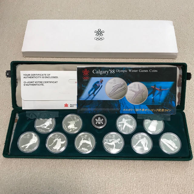 カルガリー'88冬季オリンピック記念コイン 1988年 カナダ