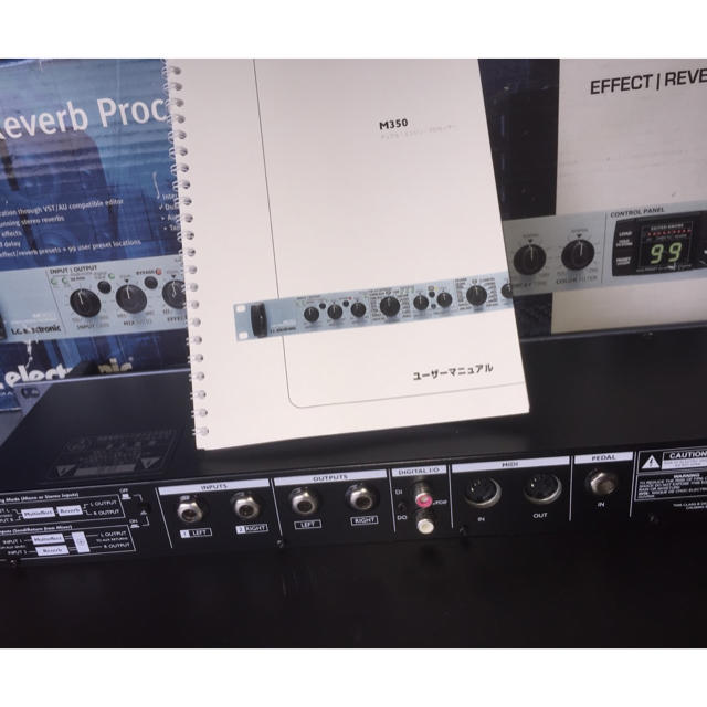 T.C. Electronic M350 デジタル マルチエフェクター 1U