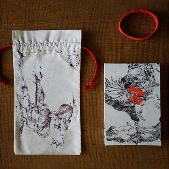 ヒグチユウコ ご朱印帳 ギュスターヴ若冲雄鶏図 Bの通販 by cathedge's