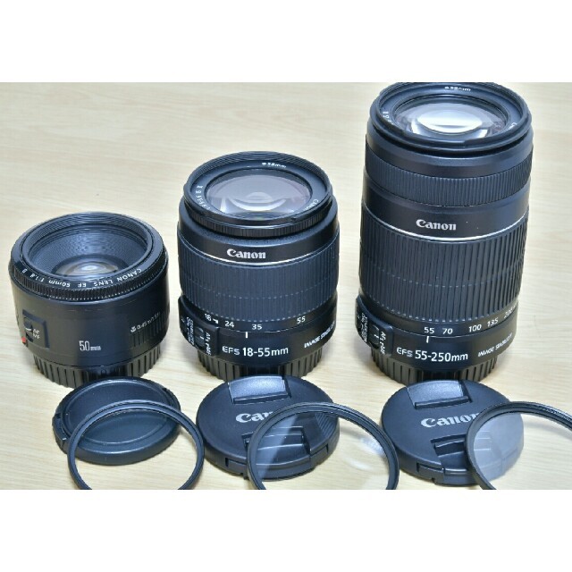 Canon EOS Kiss X9 標準&望遠&単焦点トリプルレンズセット