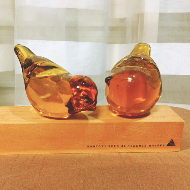 サントリーウイスキー スペシャルリザーブ 85年 筑波万博 小鳥ボトル