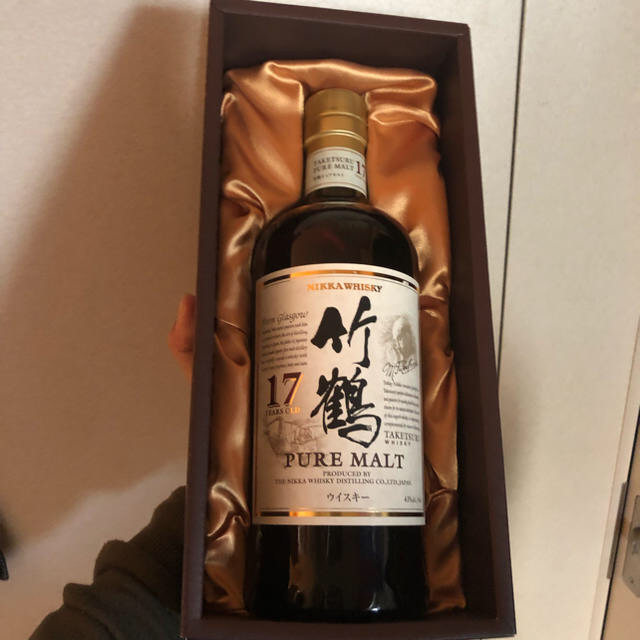 ニッカウヰスキー 竹鶴 17年 ピュアモルト化粧箱入り