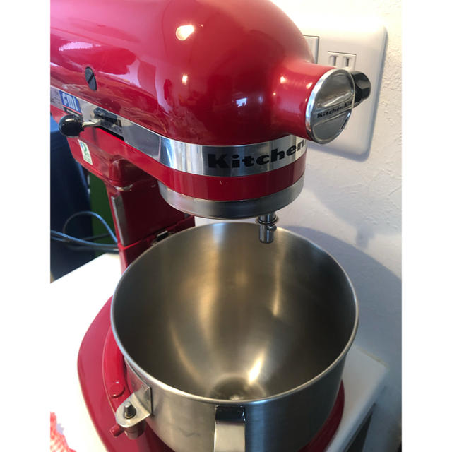 WILLFK様専用キッチンエイド ミキサーKSM5ERレッド KitchenAid Artisan