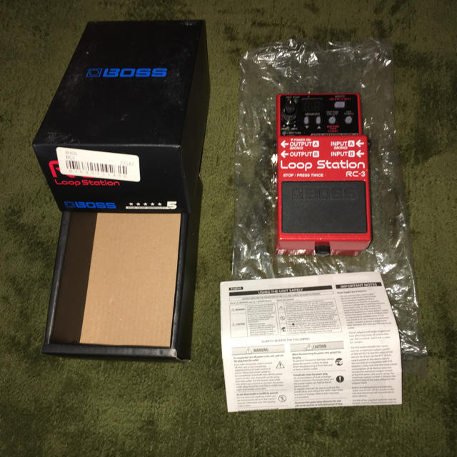 BOSS RC-3 Loop Station（外箱、説明書付き） BOSS RC-3 Loop Station