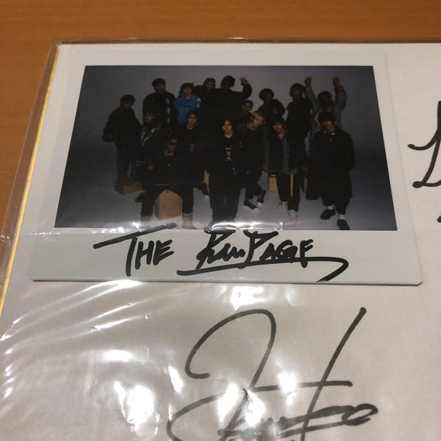 希少】THE RAMPAGE 全員直筆サイン入りポスター 希少】THE RAMPAGE