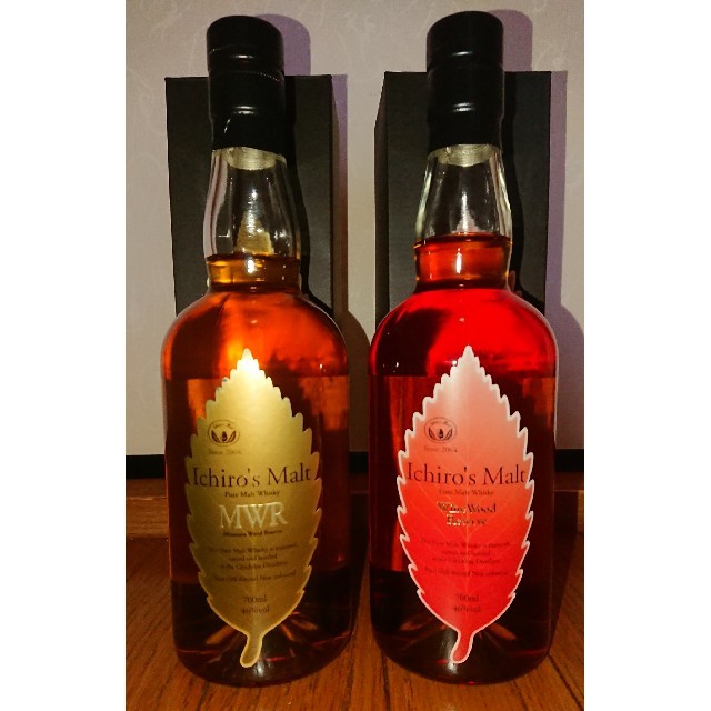 イチローズモルト ミズナラウッドリザーブ、ワインウッドリザーブ 2本