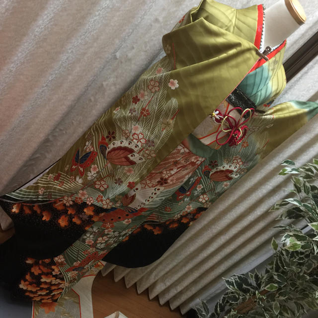 振袖 袋帯 二点セット