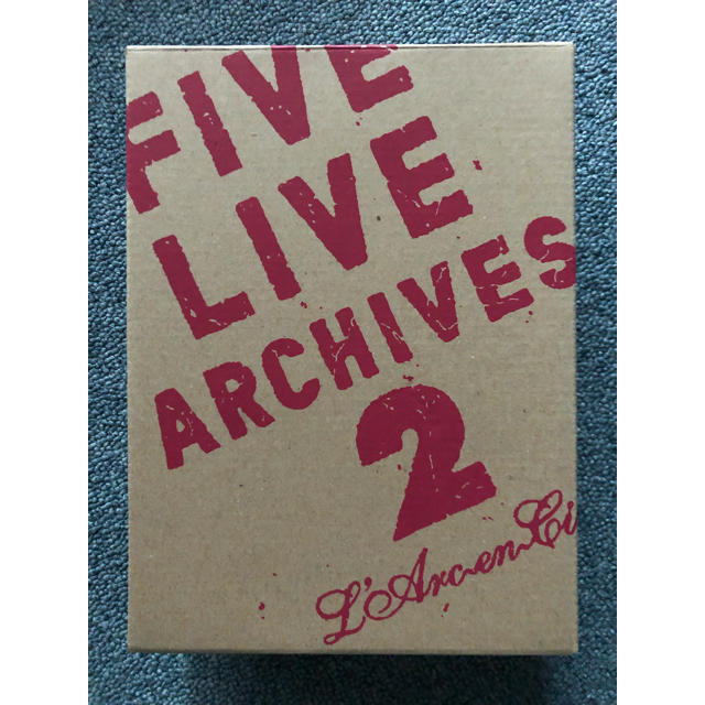 ラルクアンシエル□FIVE LIVE ARCHIVES 2
