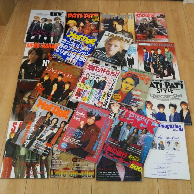 11kg超え ラルク 切り抜き 大量まとめ売り おまけの雑誌付き 2026年