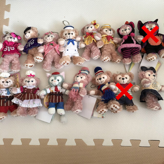 ぬいぐるみバッジ セット ダッフィー＆フレンズワンダフルキッチン