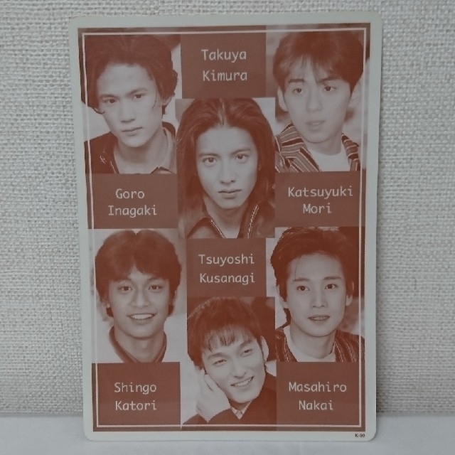 SMAP - SMAP 6人時代 下敷きの通販 by セドナ's shop｜スマップならラクマ