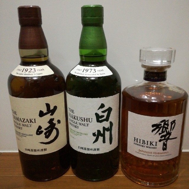 ☆新品未開封☆サントリー☆山崎☆響☆白州☆43度700ml☆