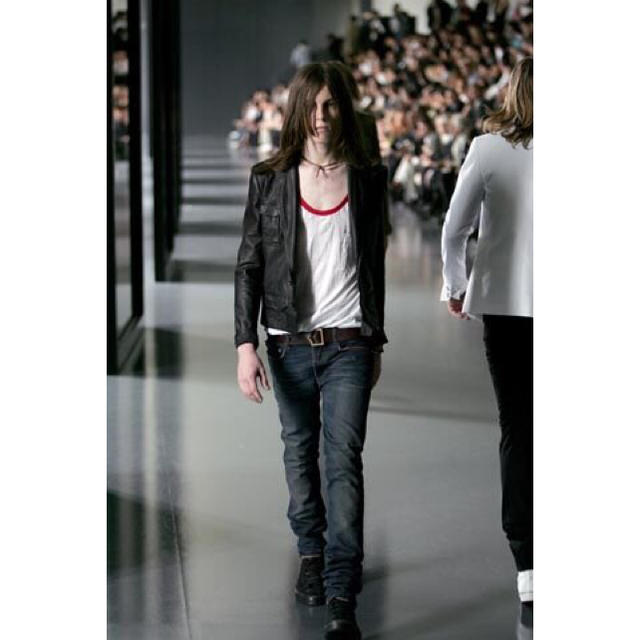 ディオールオム エディ2004SS strip期 タンクトップ S DIOR HOMME