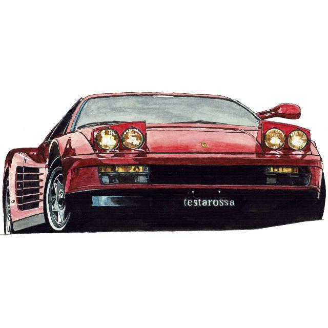 フェラーリ250テスタロッサ版画世界限定450／378