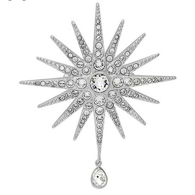 SWAROVSKI スワロフスキー 星 ブローチ