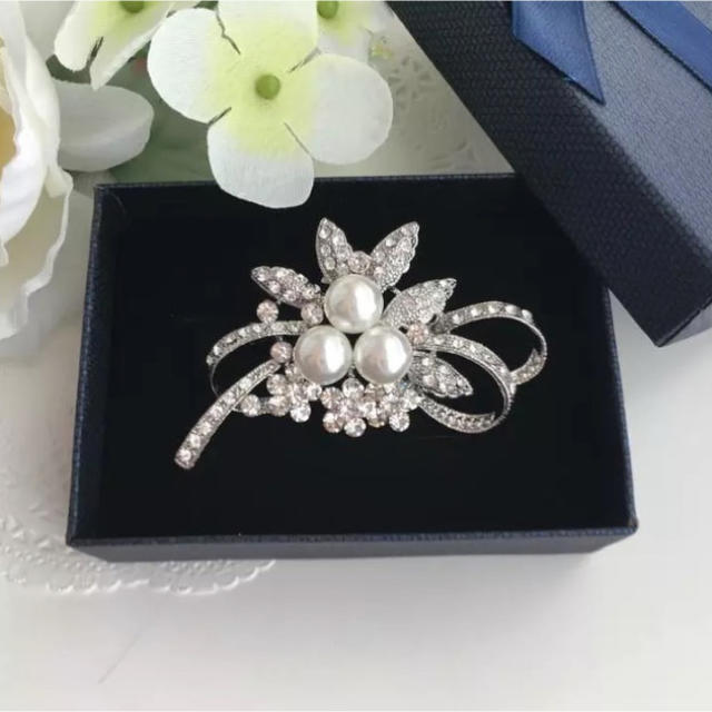 上品パール ブローチ ミキモト 田崎真珠 Foxey Rene 好きにの通販 by