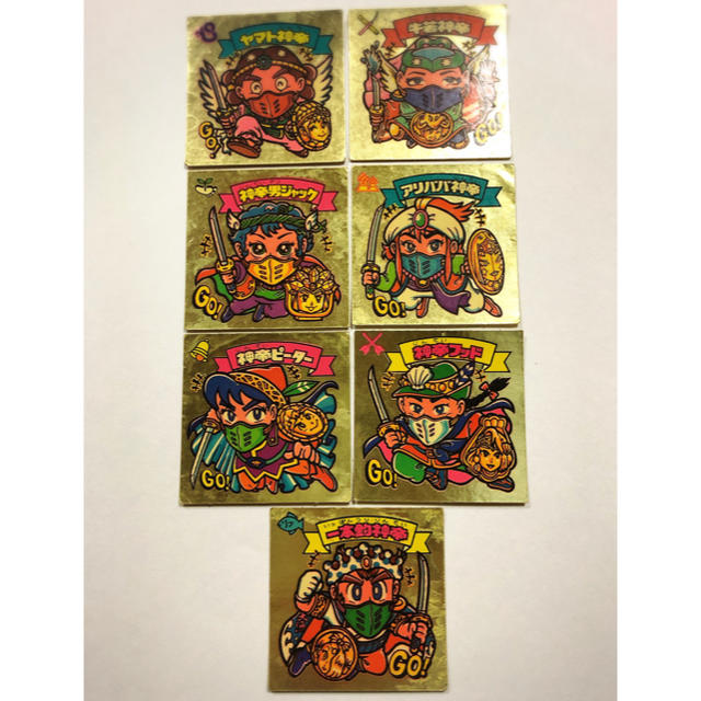 ビックリマンシール セット 七神帝