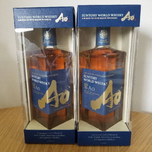 Ao サントリーウイスキー 2本セット : ギフト プレゼント にサントリー