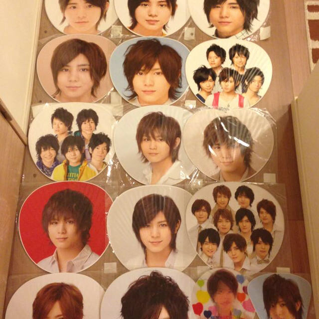 山田涼介 Hey!Say!JUMP 歴代 団扇 山田涼介 Hey!Say!JUMP 歴代 団扇