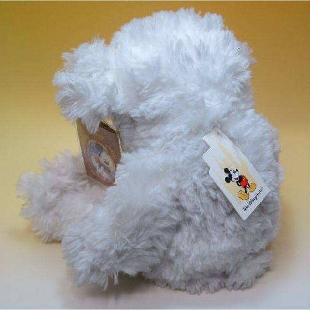 ダッフィー 新古品 毛長 ダッフィー ディズニーベア WHITE ホワイト 全