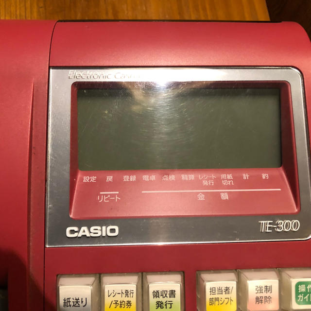 CASIO - 【中古】CASIO レジスター TE300 初期化済‼️の通販 by kira's