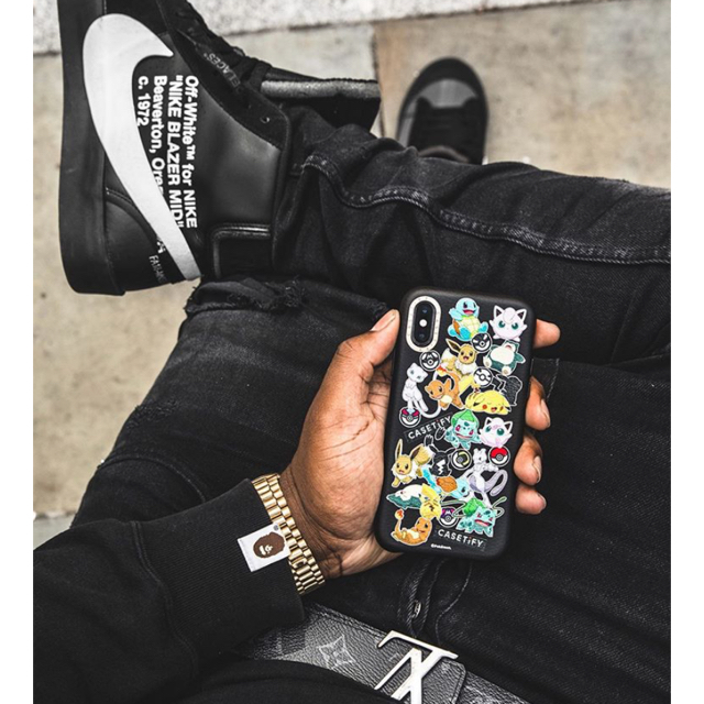 Casetify Pokémon iPhone XR レザー ケース ポケモン レア！リステア