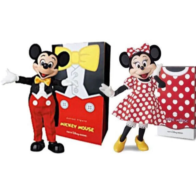メディコムトイ ミッキー&ミニー アクションフィギュア