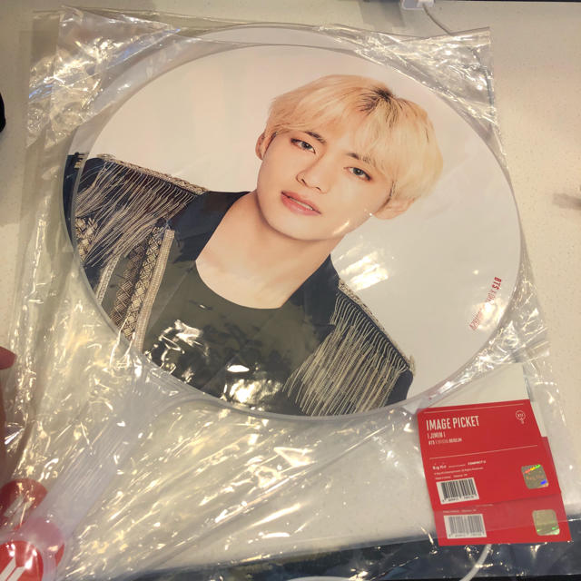 BTS うちわ テテ V BTS テテ テヒョン V BIGうちわ BTS テテ テヒョン