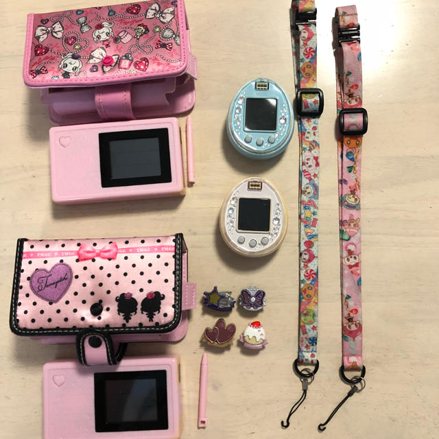 たまごっちピース・たまデコピアス・ポケットデザイナー たまごっち