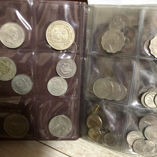 海外貨幣・旧硬貨・旧紙幣 約3.5キロ 昔の古い 海外 外国のお金