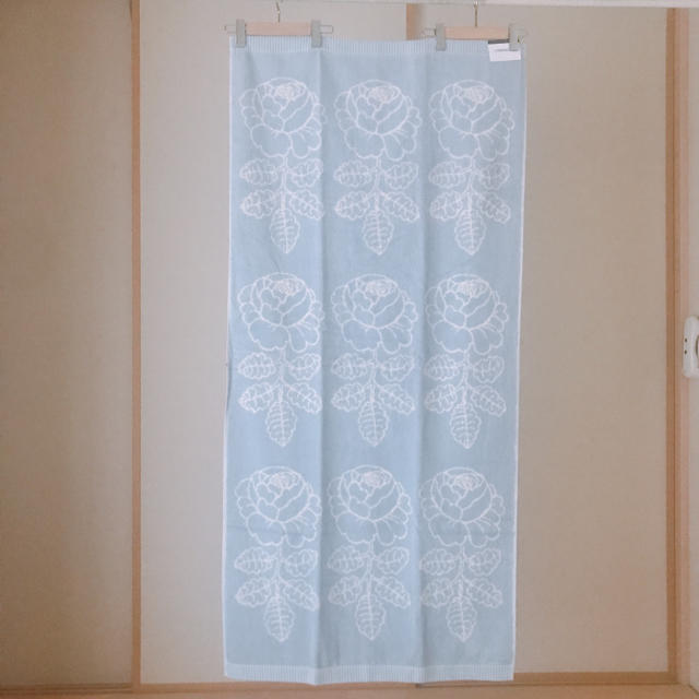 marimekko - マリメッコ マーライスルース バスタオル ブルー