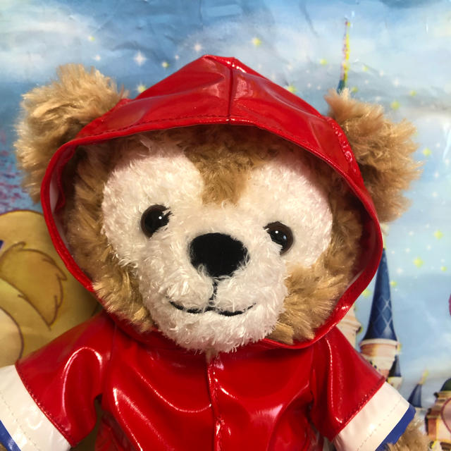 SSサイズ 上海ディズニー レインコート ダッフィー リメイク 上海