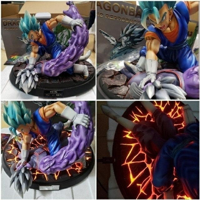 ドラゴンボール ガレージキット ザマス ベジット フィギュア