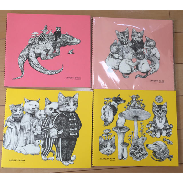 ヒグチユウコ 塗り絵、クロッキー帳、色鉛筆3点セット 【公式通販】