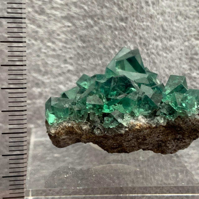 鉱物標本】フローライト 母岩付き 英国産