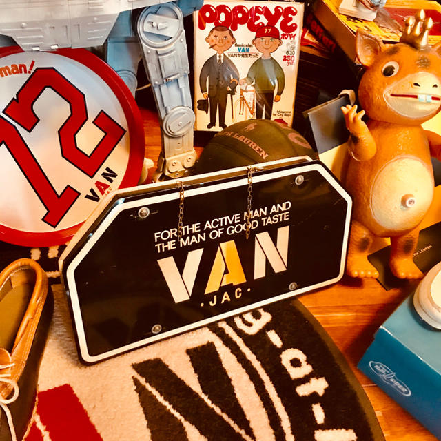 昭和1960年代VANショップ店内木製看板、ヴィンテージ物大変貴重です。