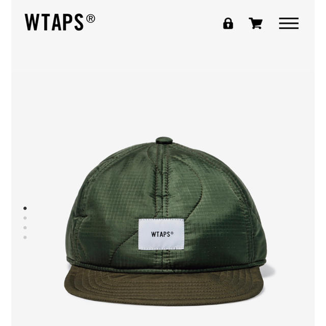 WTAPS ダークグリーン ベースボールキャップ 7 1/2 WTAPS ダーク