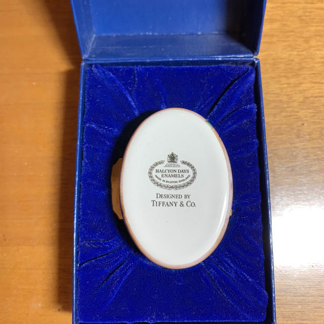HALCYON DAYS 自由の女神像 ティファニーデザイン 小物入 HALCYON DAYS