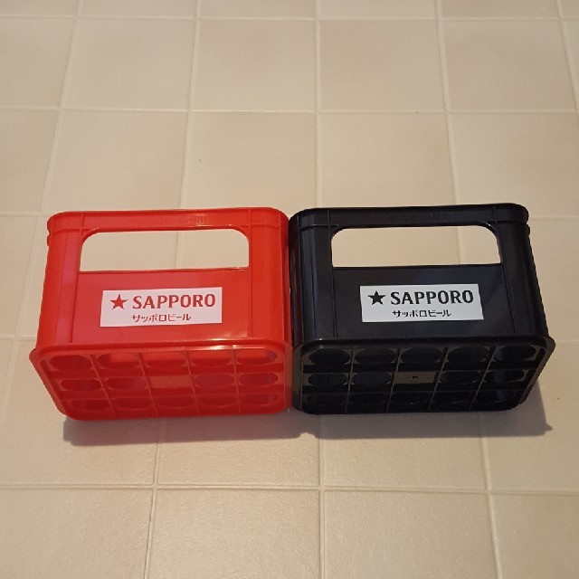 サッポロ大瓶ビール20本 ケースコンテナ used 非売品 昭和レトロ4個