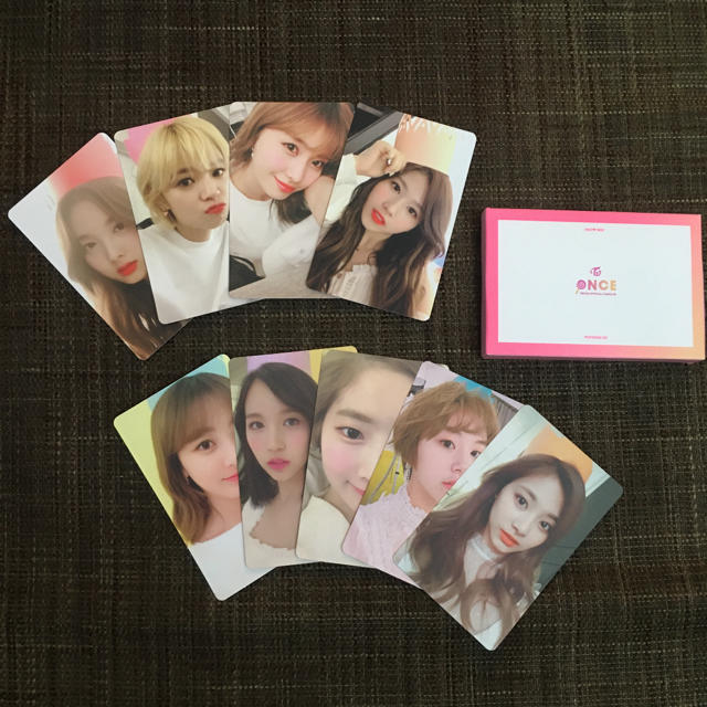 TWICE TWICE☆韓国 会員カード + ONCE1期 FC 限定ファンクラブ入会特典