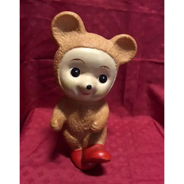 激レア！文明堂のカウンターソフビ カンカンベア アンティークの通販