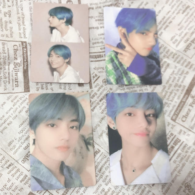 BTS公式テヒョンアルバムトレカVコンプ