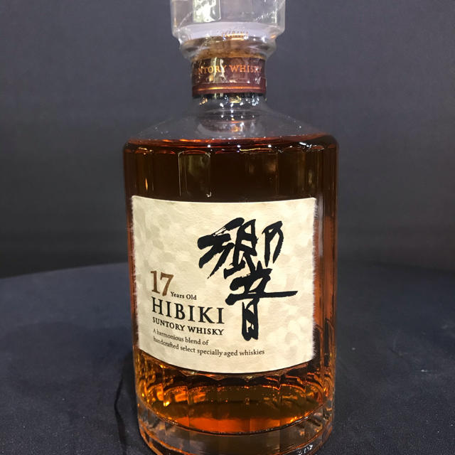 未開栓SUNTORY サントリー 響 17年 意匠ボトル 武蔵野富士 サントリー