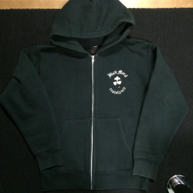 ミュージシャン the GazettE LOGO HOODIE BLACK X WHITE the GazettE